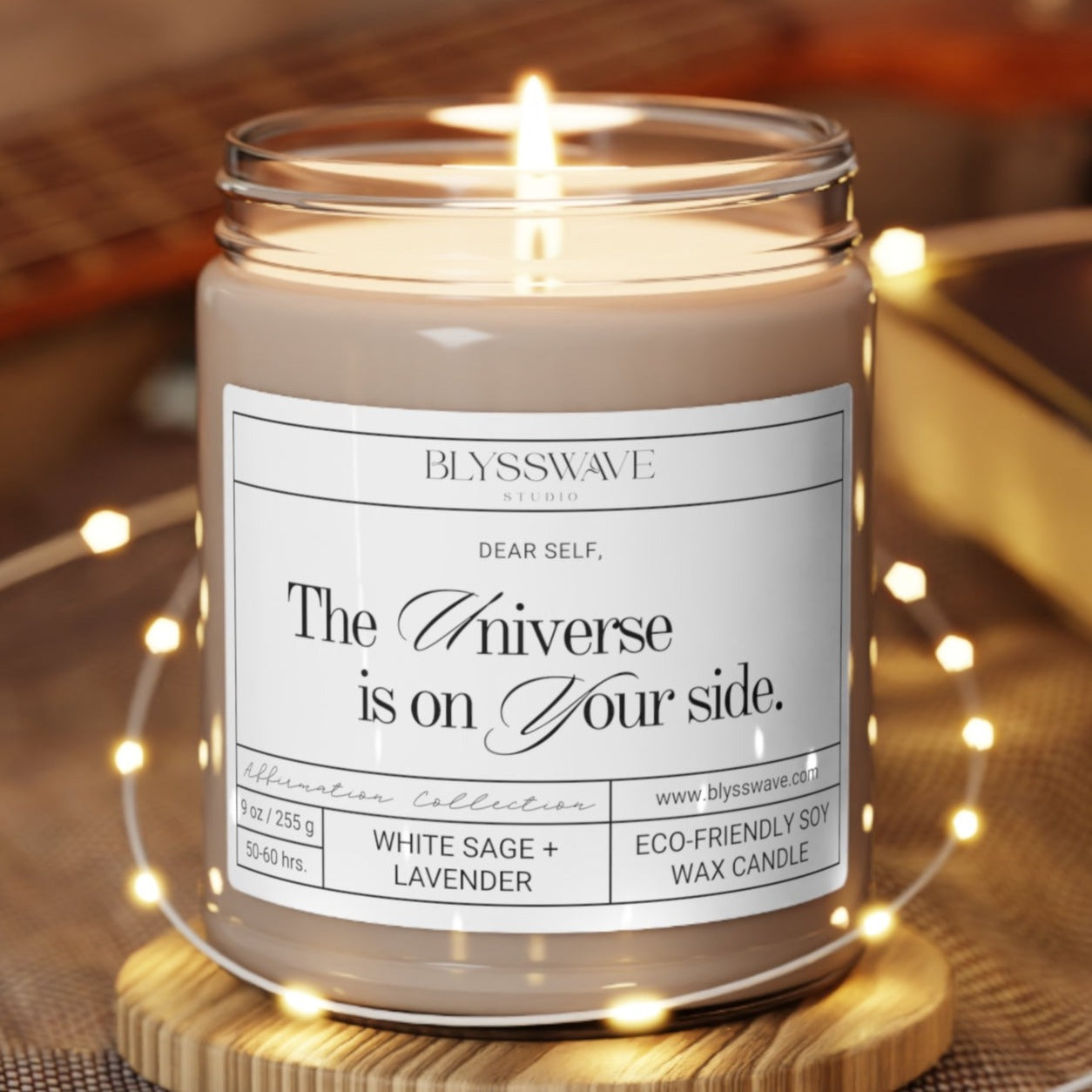 The Universe Is On Your Side | Scented Soy Candle