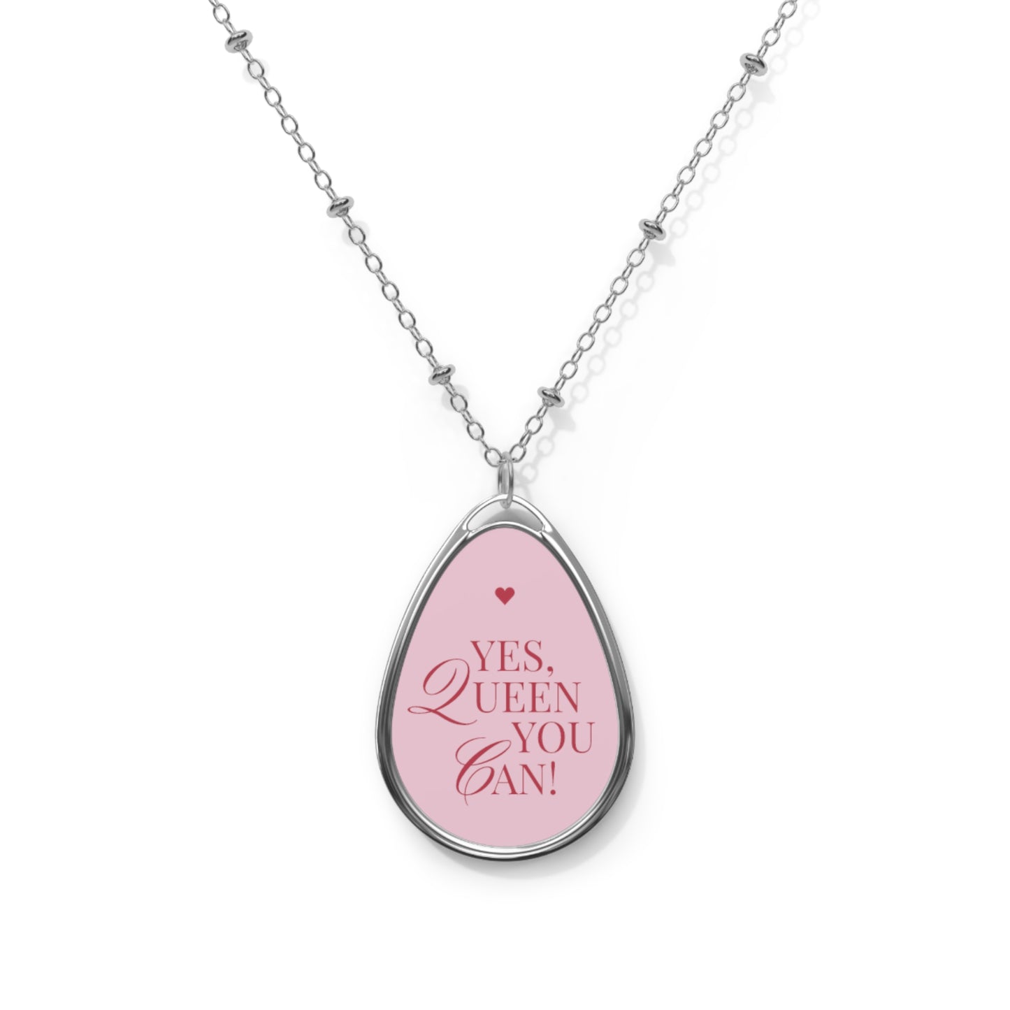 Yes Queen You Can Affirmation Necklace