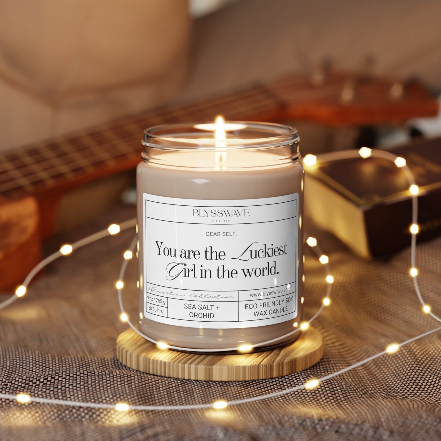 Luckiest Girl In The World | Scented Soy Candle