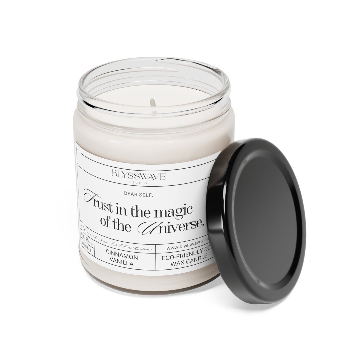 Trust In The Magic Of The Universe | Scented Soy Candle