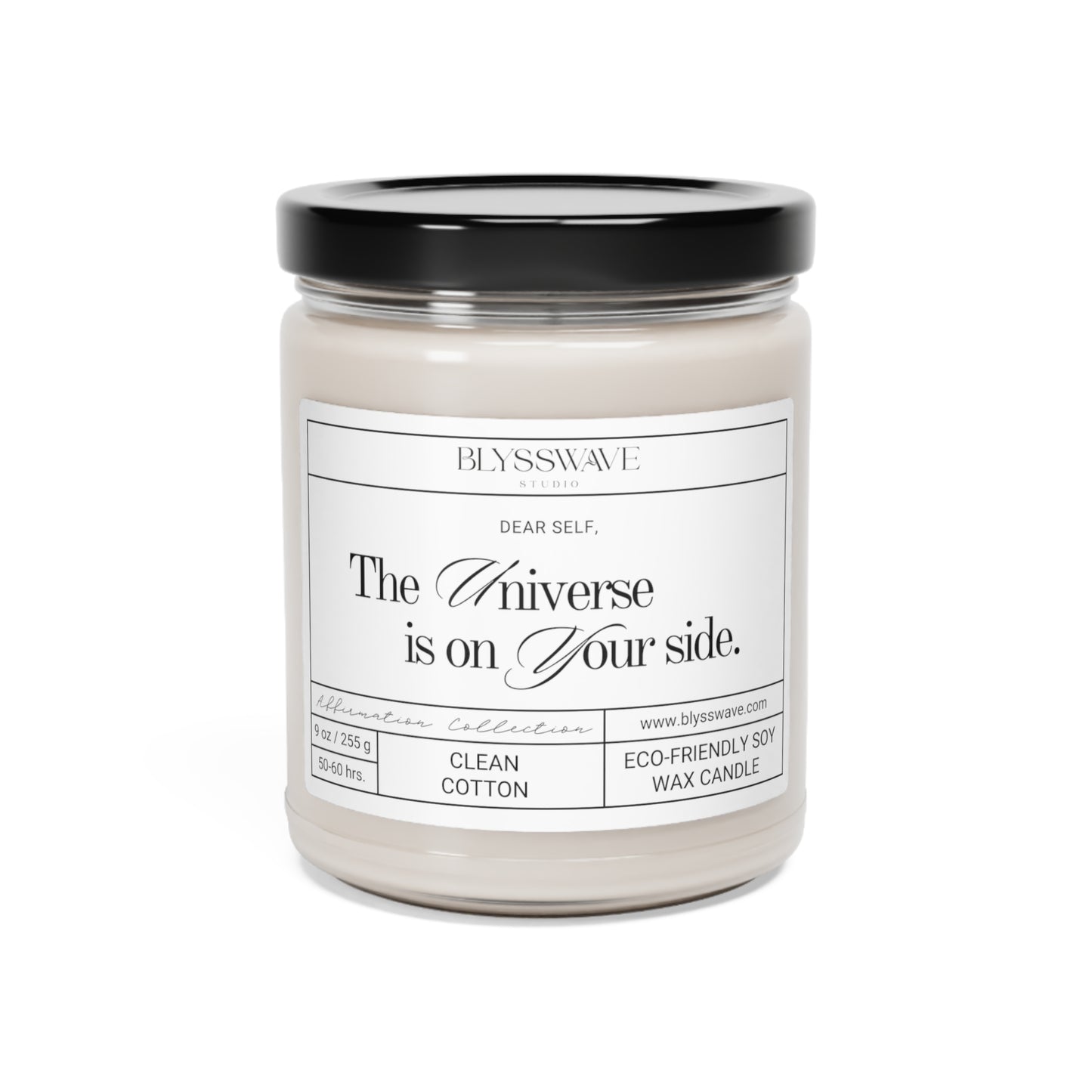 The Universe Is On Your Side | Scented Soy Candle