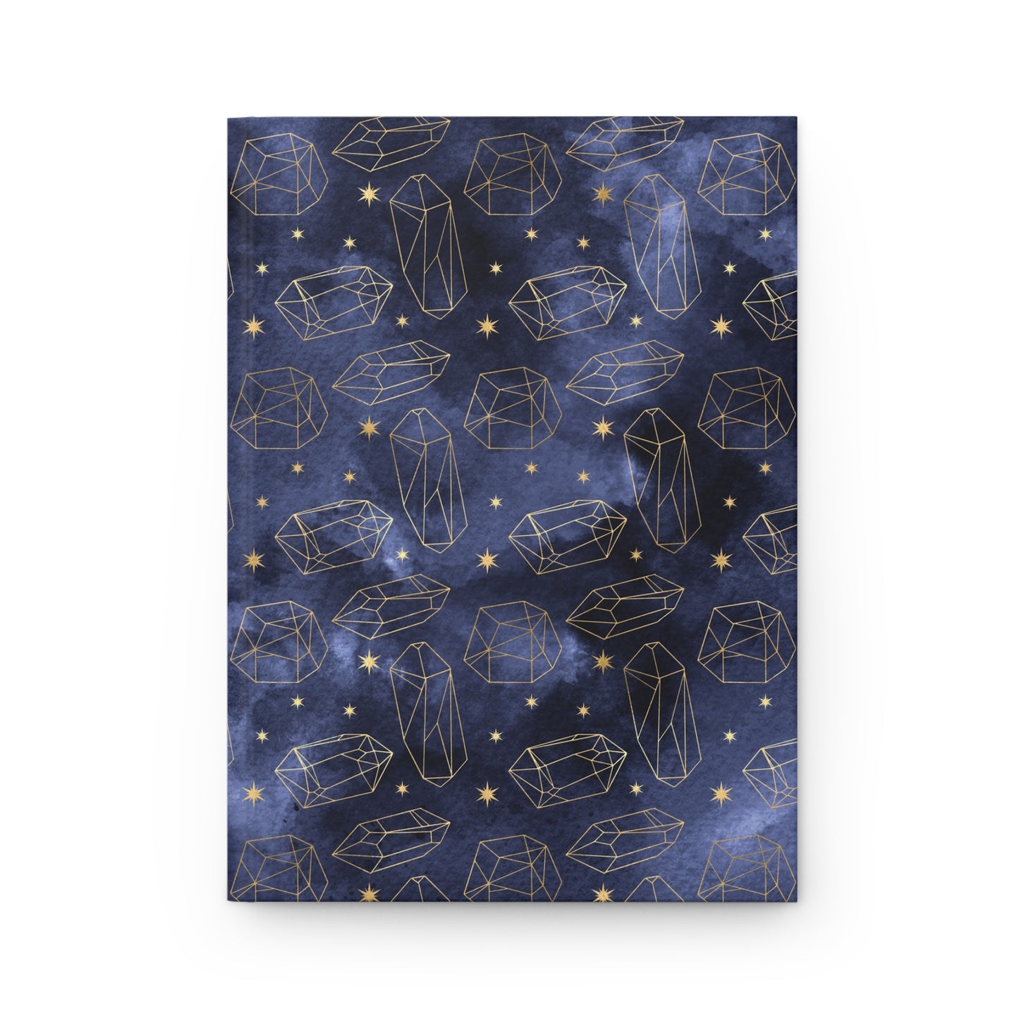 Stars & Crystals Hardcover Journal