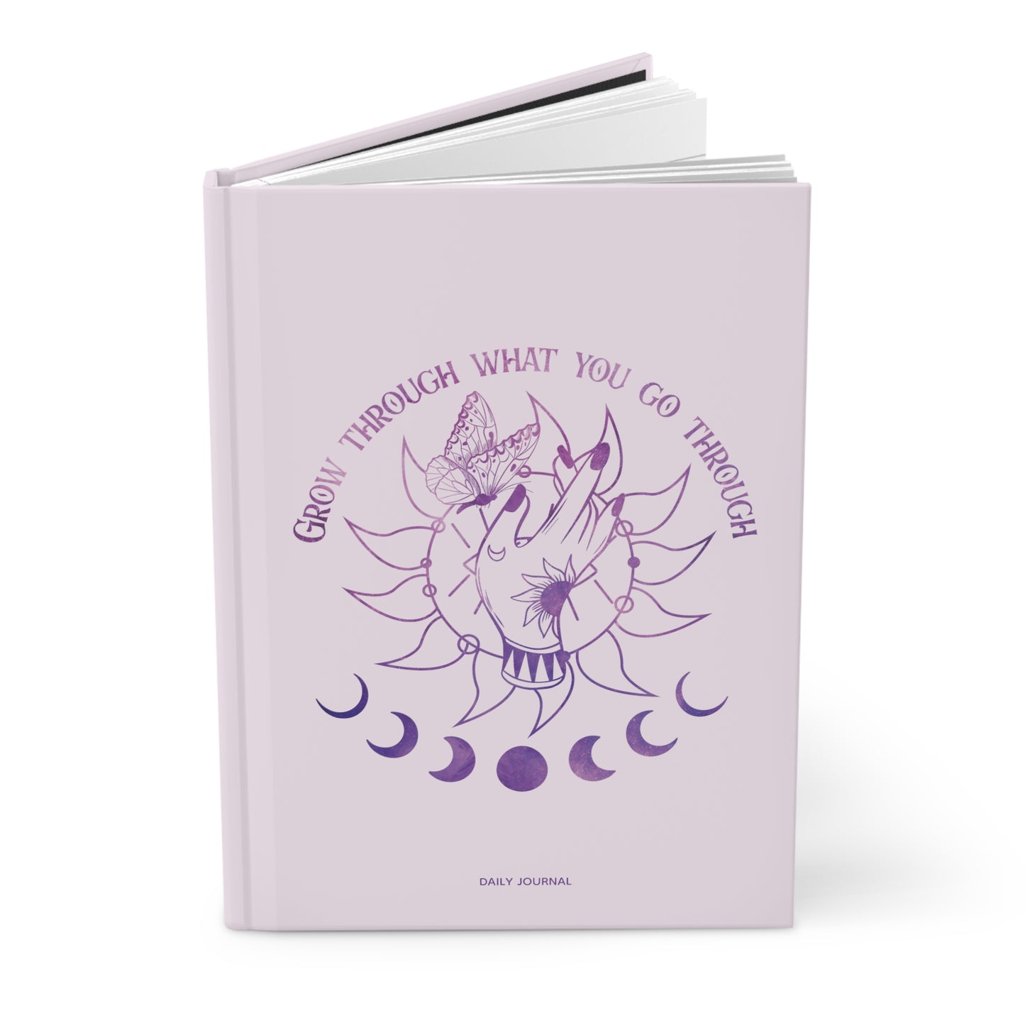 Grow Through What You Go Through Hardcover Journal