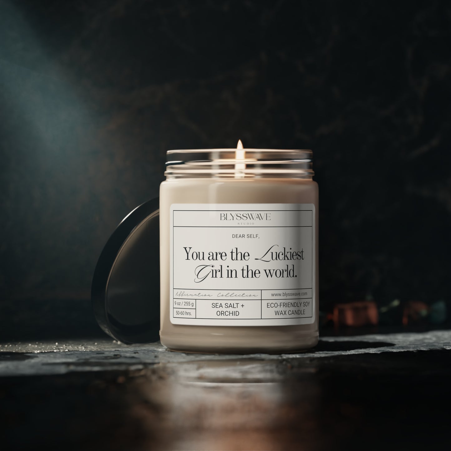 Luckiest Girl In The World | Scented Soy Candle