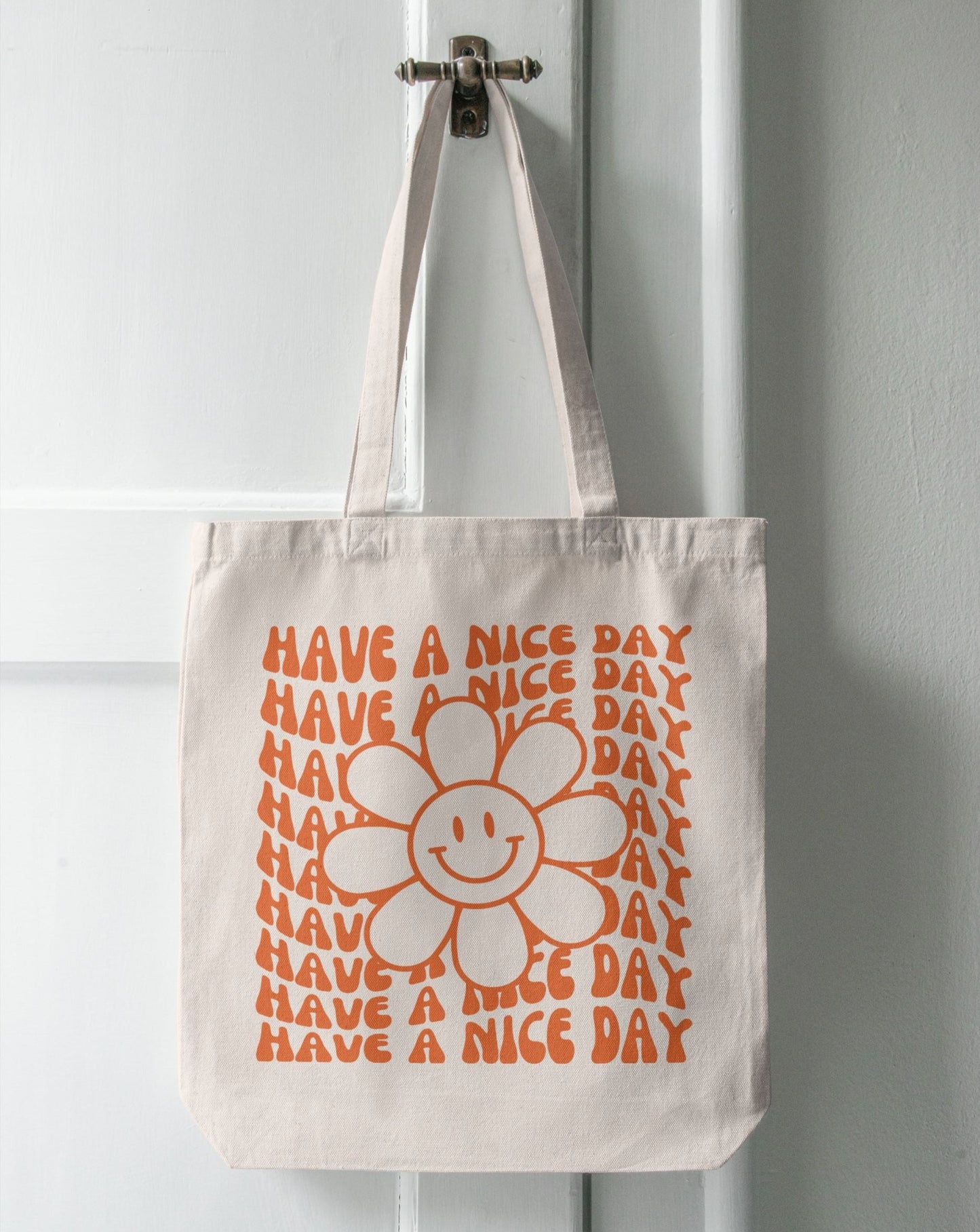 Have A Nice Day | Cotton Canvas Tote Bag