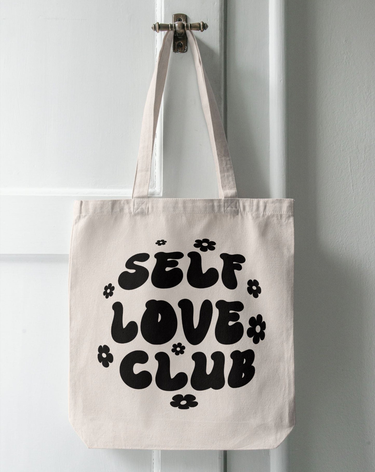 Self Love Club - Groovy | Cotton Canvas Tote Bag