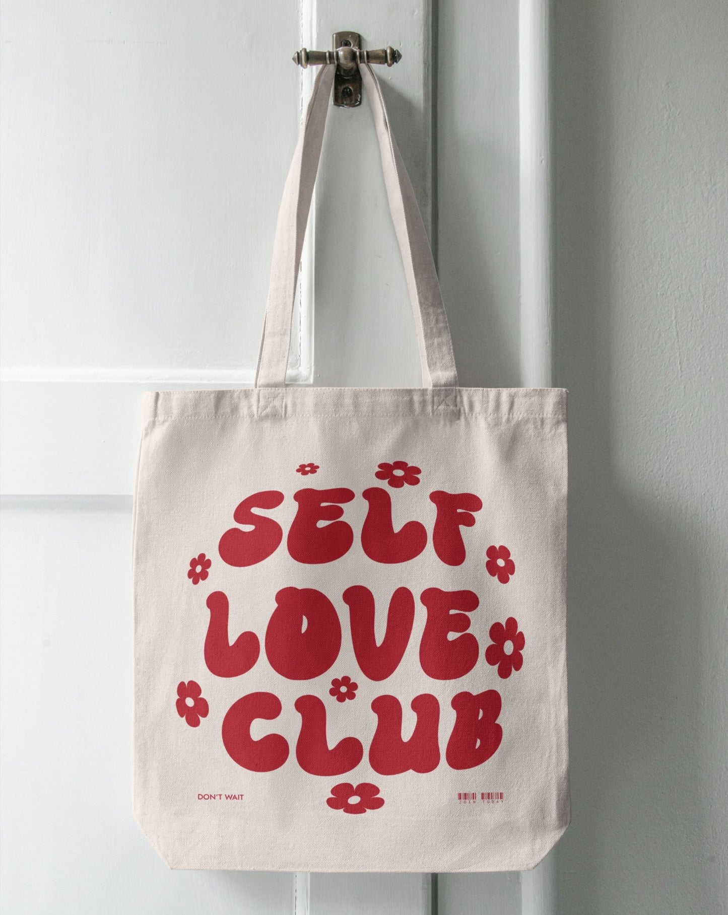 Self Love Club | Cotton Canvas Tote Bag