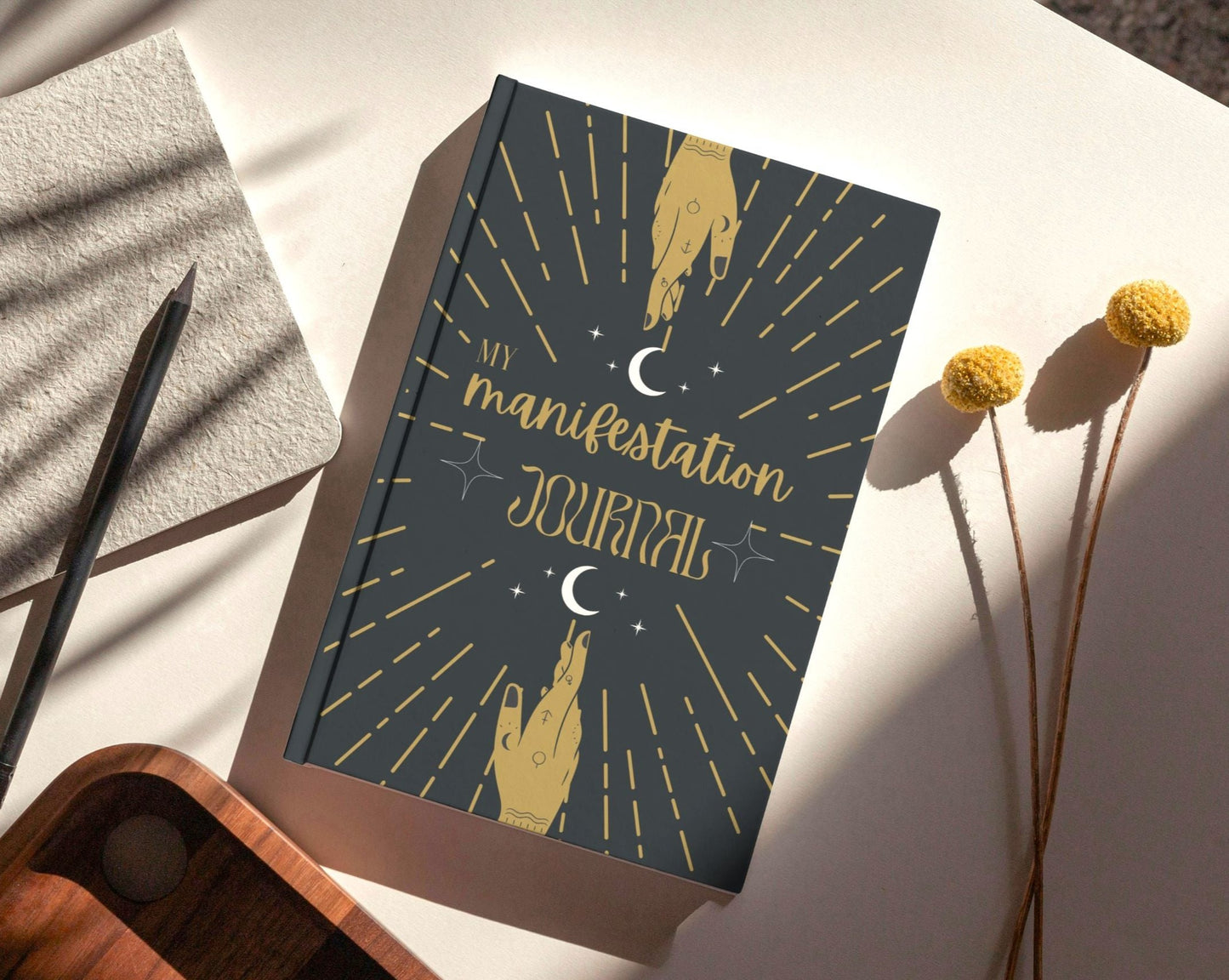 Boho Manifestation Hardcover Journal