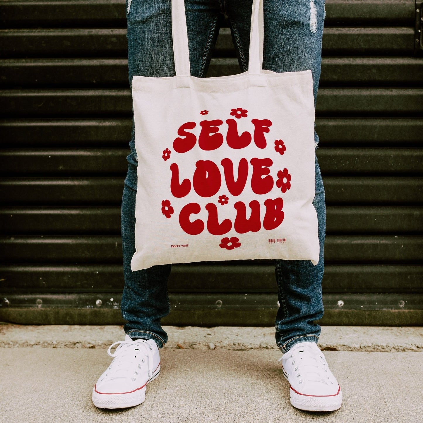 Self Love Club | Cotton Canvas Tote Bag