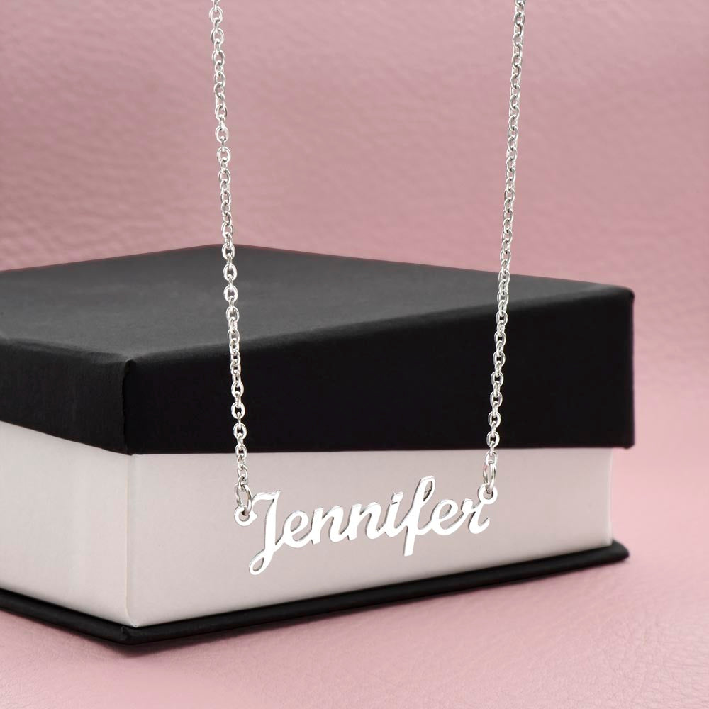 You're A Limited Edition | Bold Custom Word Necklace