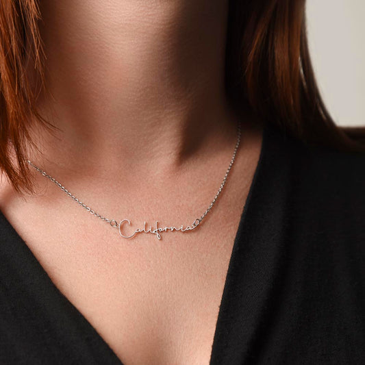 You're A Limited Edition | Dainty Custom Word Necklace