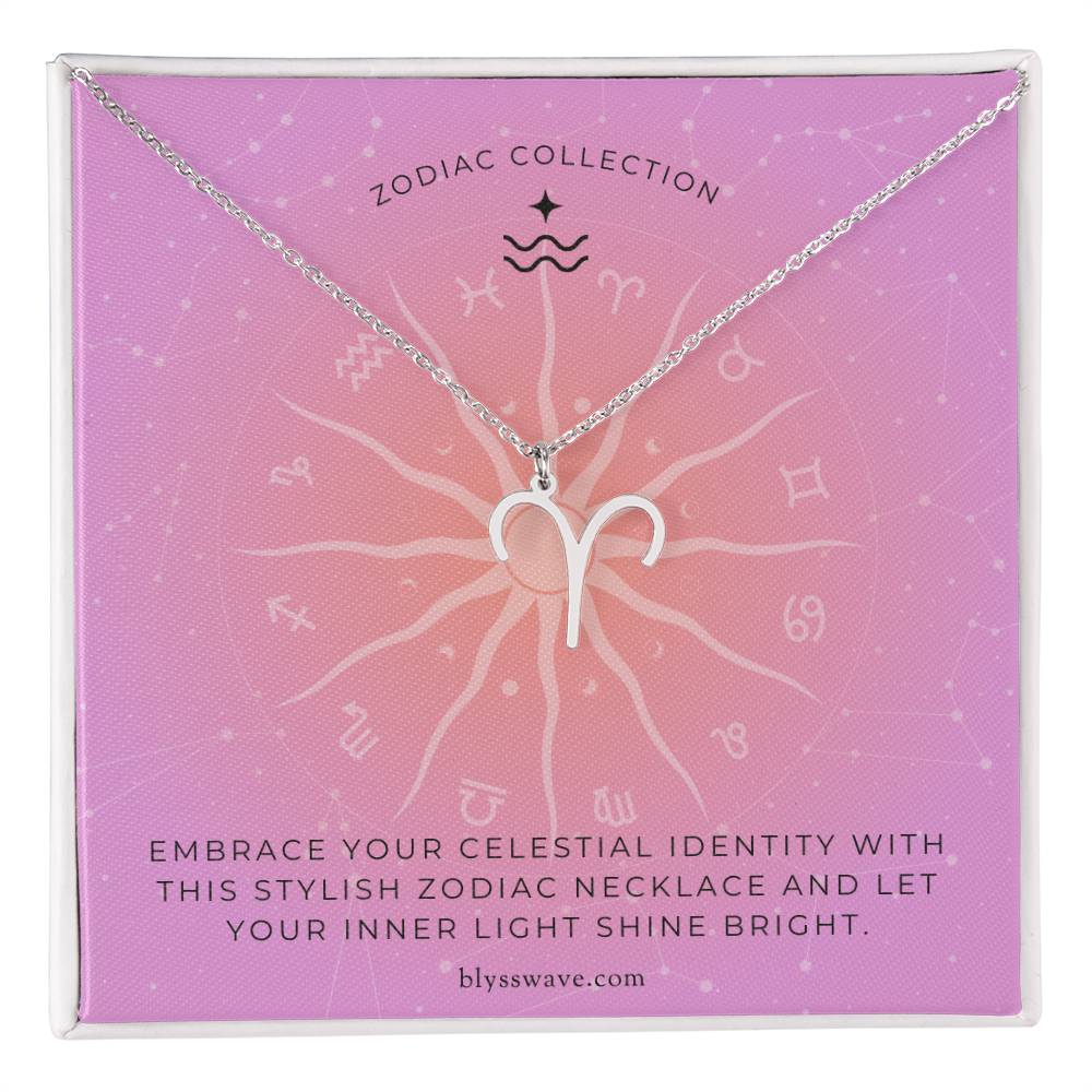 Minimalistic & Dainty Zodiac Symbol Necklace