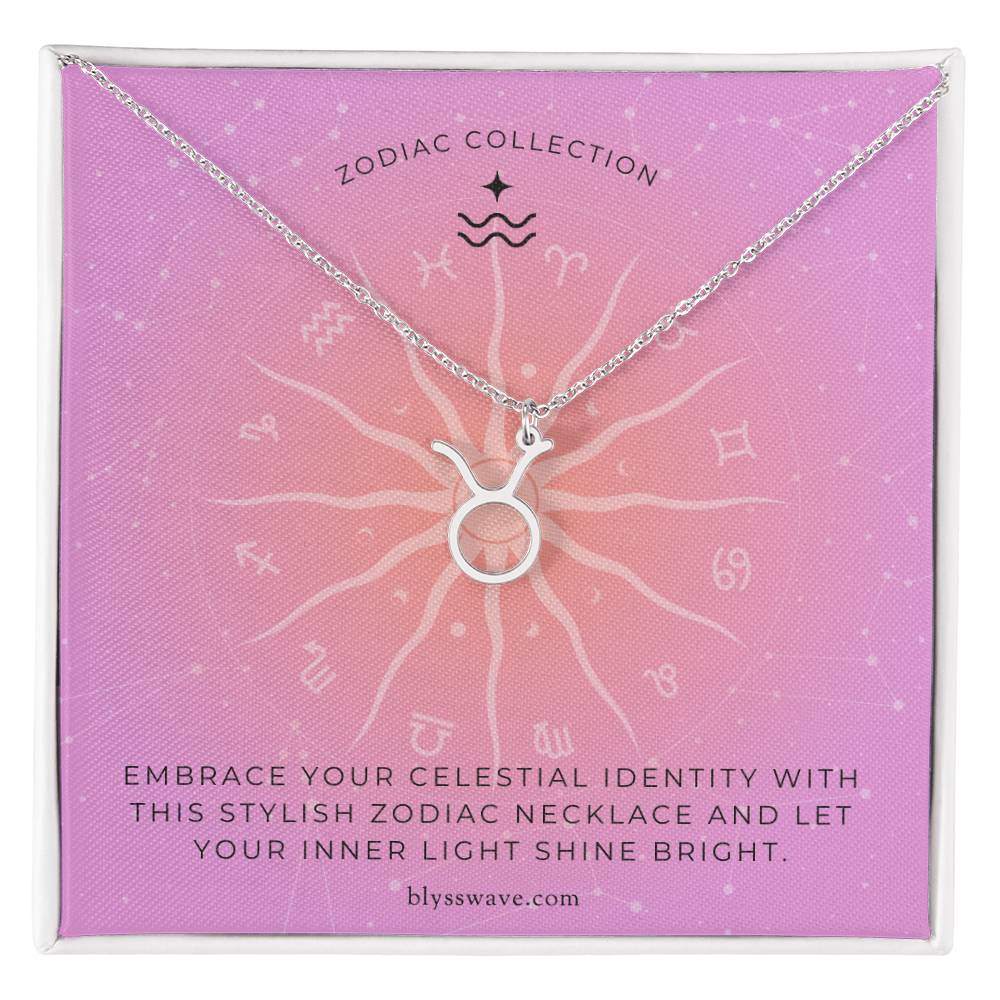 Minimalistic & Dainty Zodiac Symbol Necklace