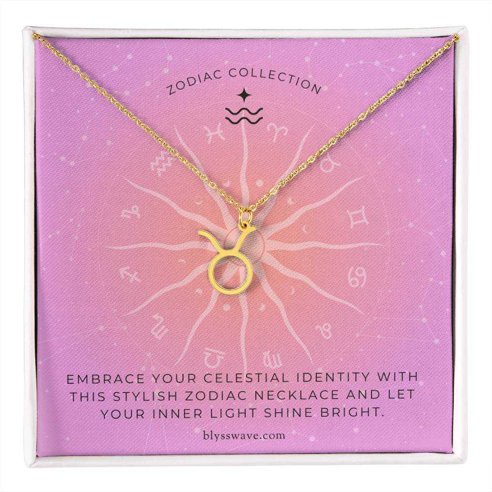 Minimalistic & Dainty Zodiac Symbol Necklace