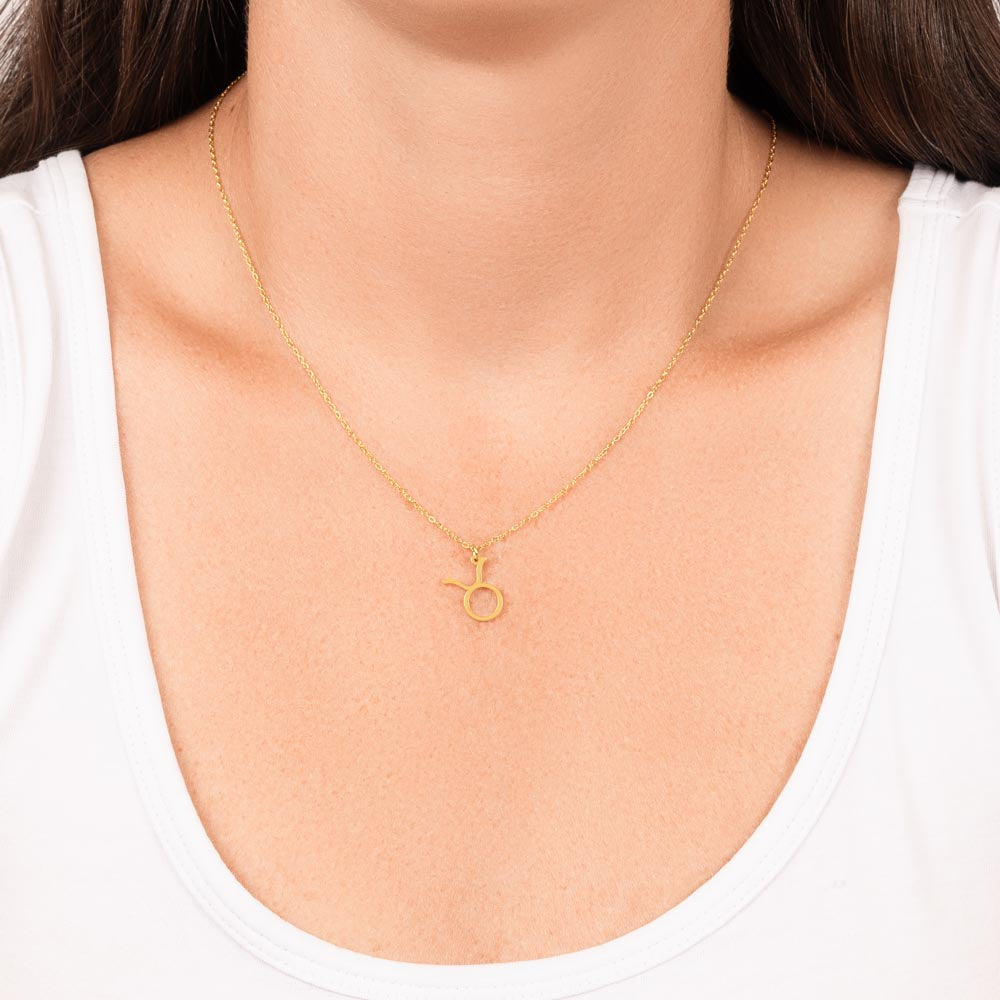 Minimalistic & Dainty Zodiac Symbol Necklace