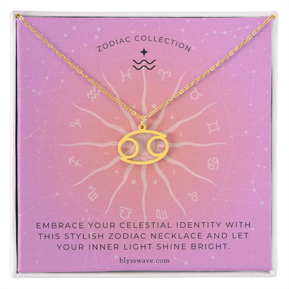 Minimalistic & Dainty Zodiac Symbol Necklace