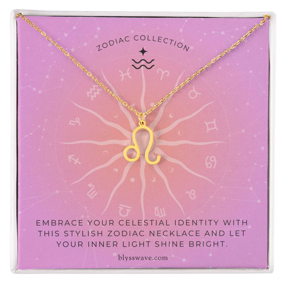 Minimalistic & Dainty Zodiac Symbol Necklace