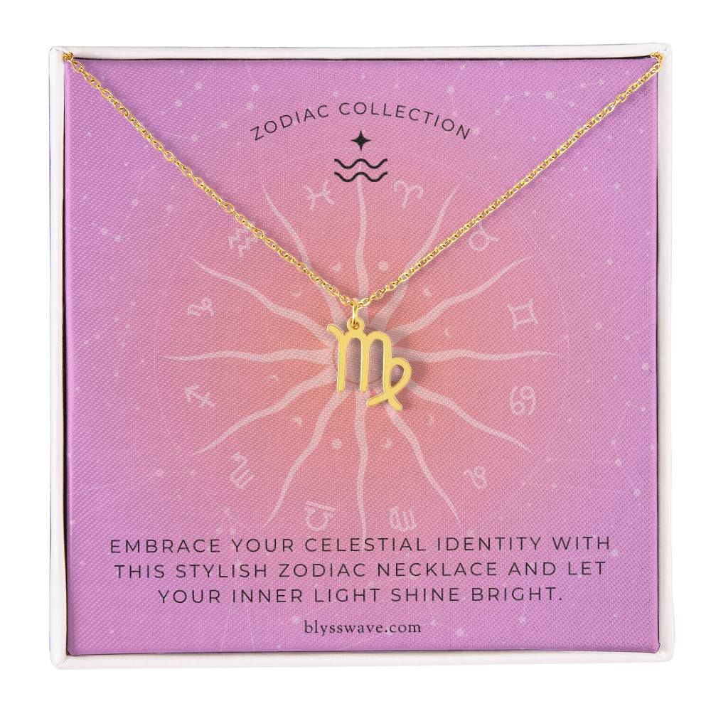 Minimalistic & Dainty Zodiac Symbol Necklace