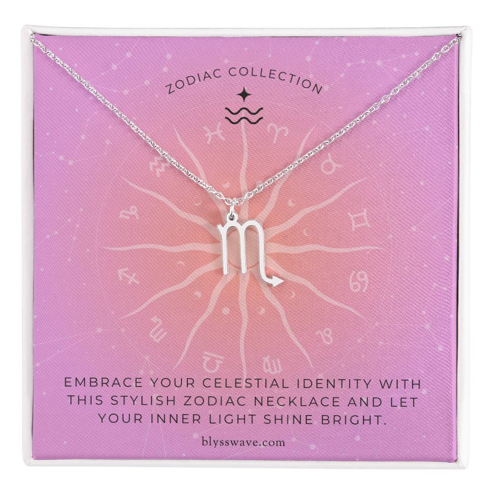 Minimalistic & Dainty Zodiac Symbol Necklace