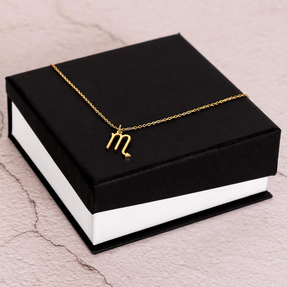 Minimalistic & Dainty Zodiac Symbol Necklace