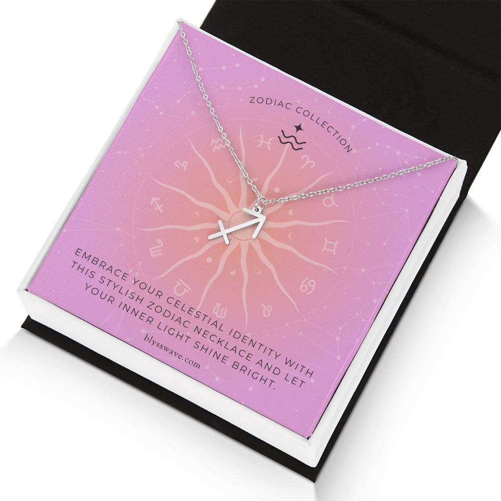 Minimalistic & Dainty Zodiac Symbol Necklace