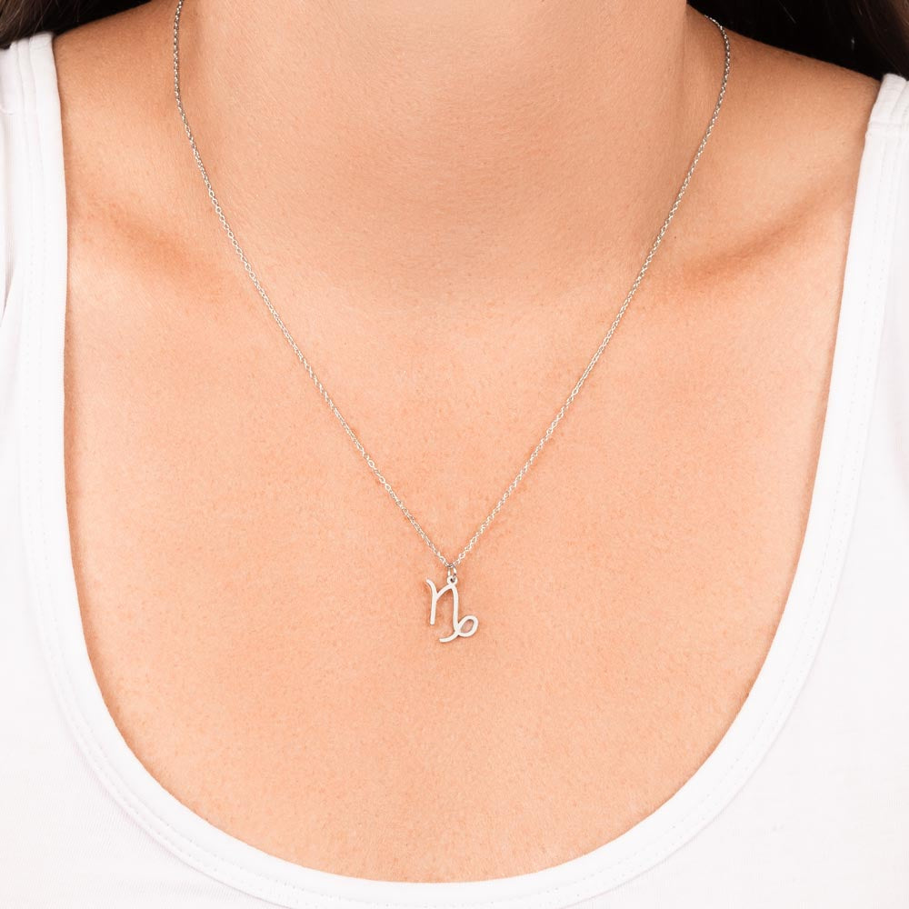 Minimalistic & Dainty Zodiac Symbol Necklace