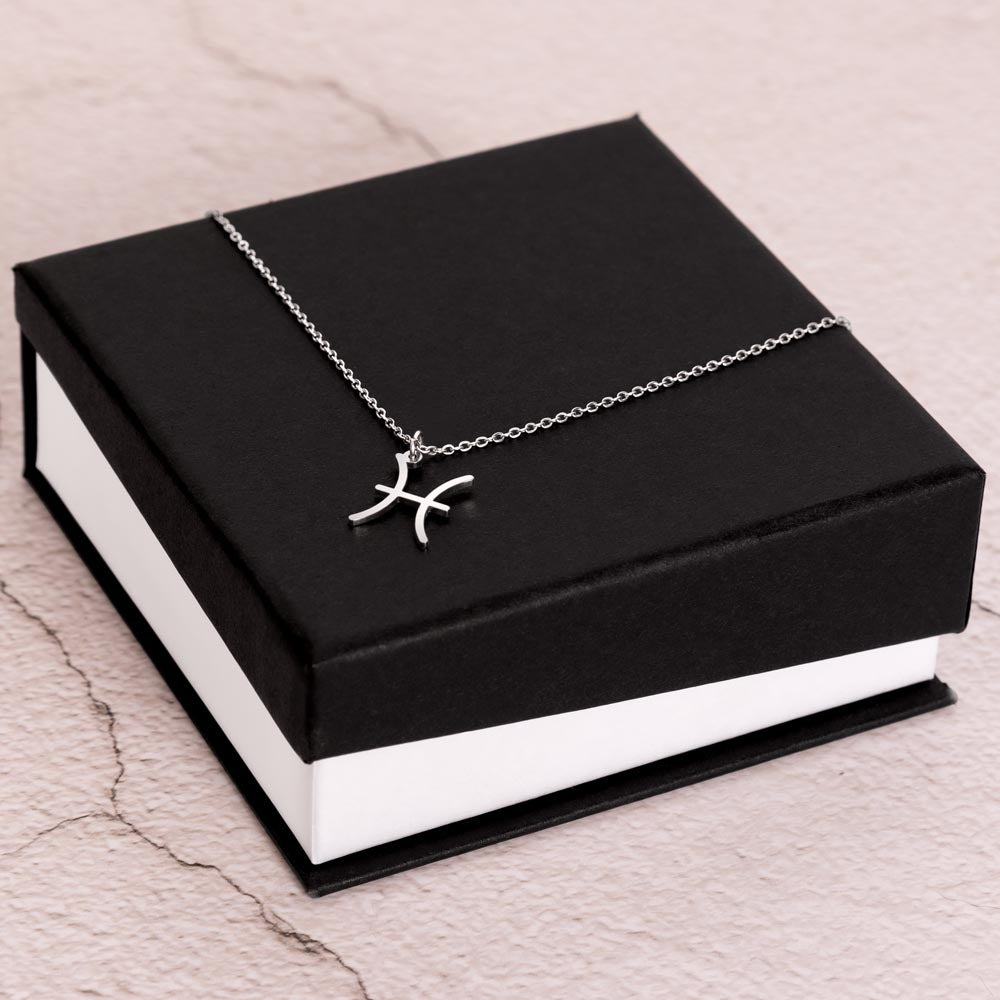 Minimalistic & Dainty Zodiac Symbol Necklace