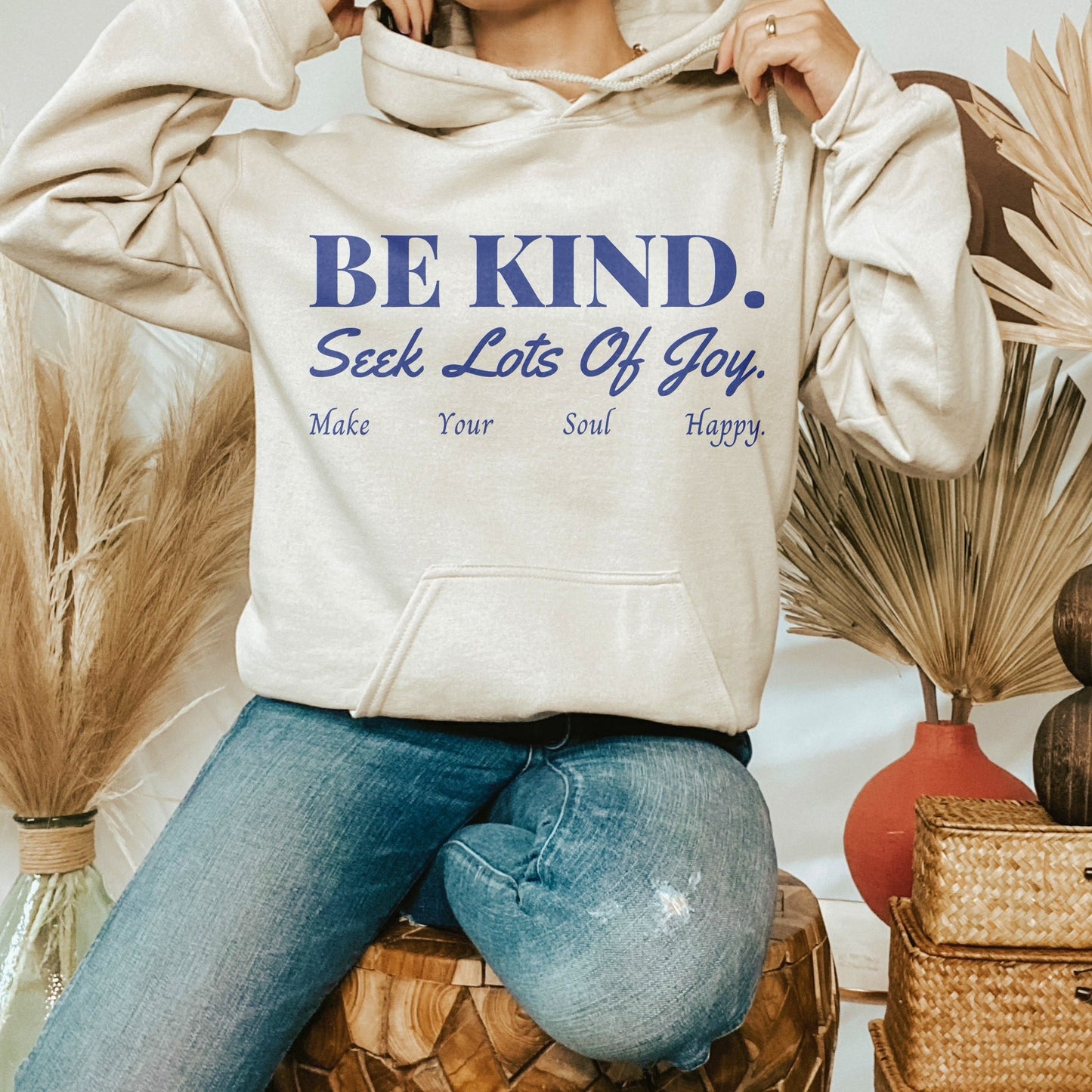 Be Kind Vintage Aesthetic | Unisex Hoodie