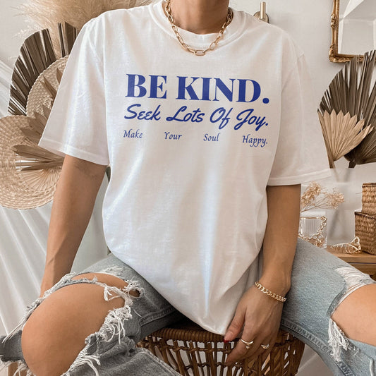 Be Kind Blue Aesthetic | Unisex Tee