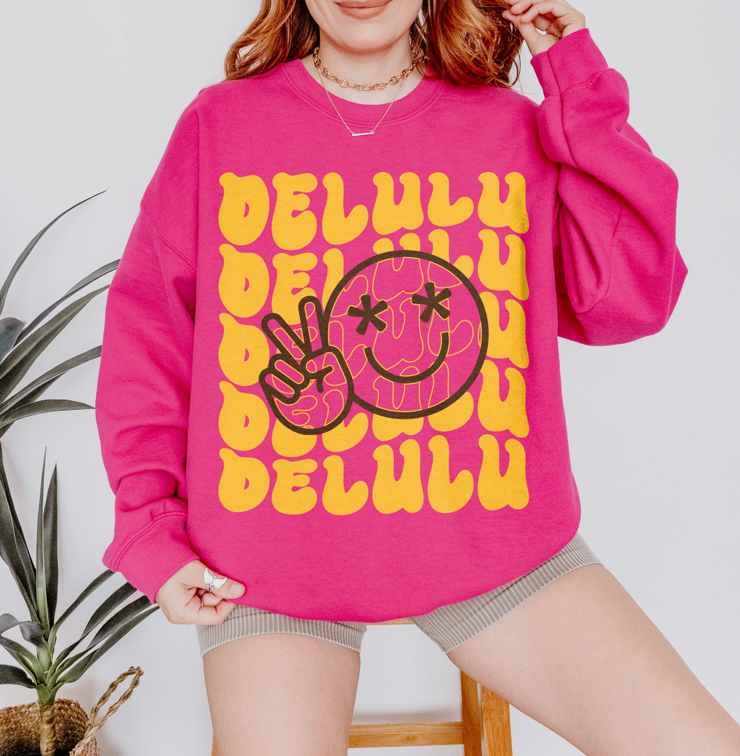 Delulu - Peace Out | Unisex Sweatshirt