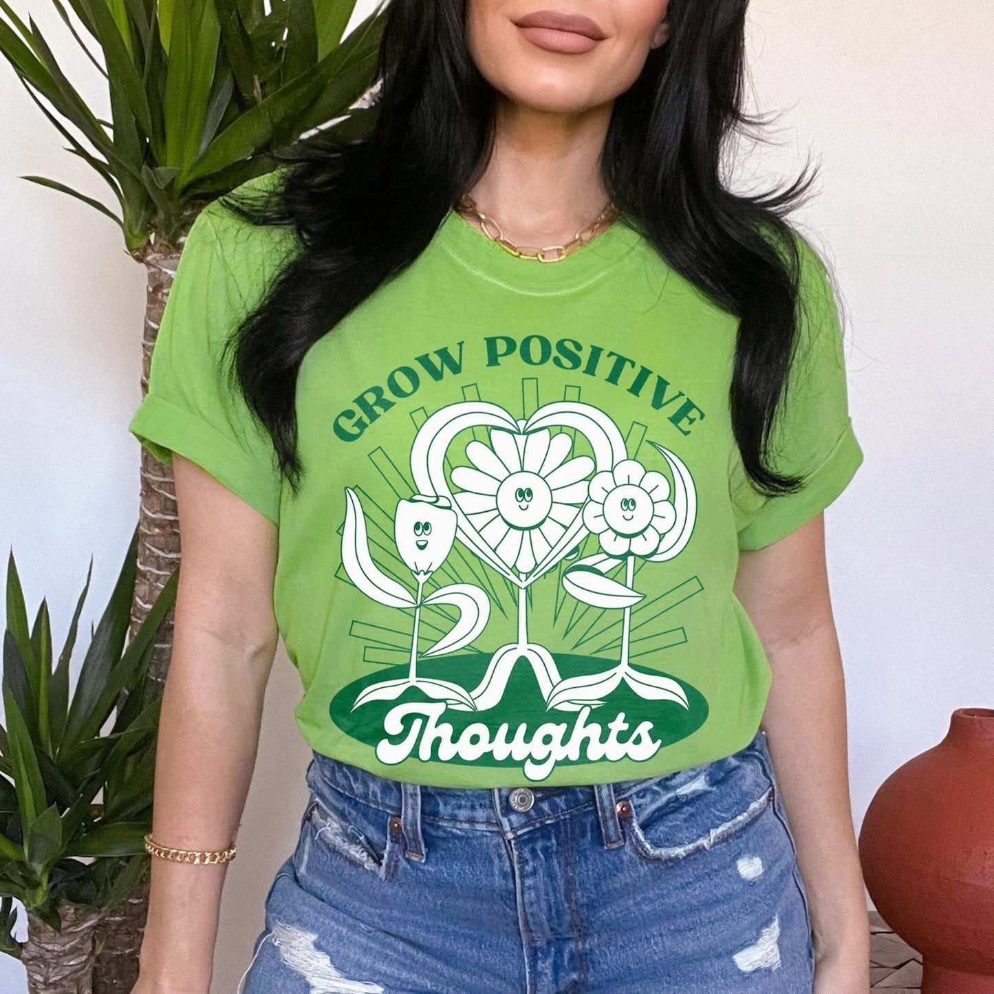 Grow Positive Thoughts | Unisex Tee