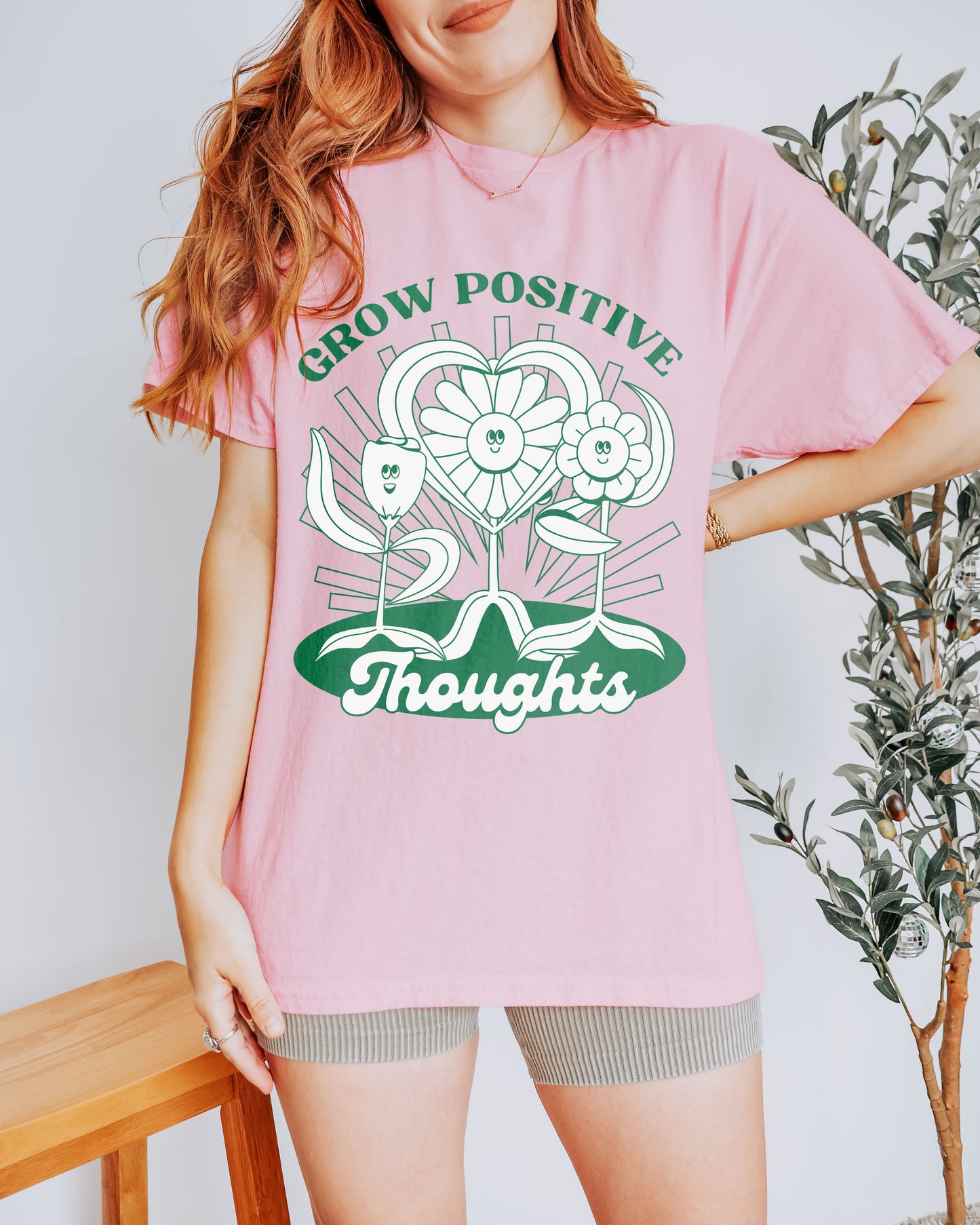 Grow Positive Thoughts | Unisex Tee