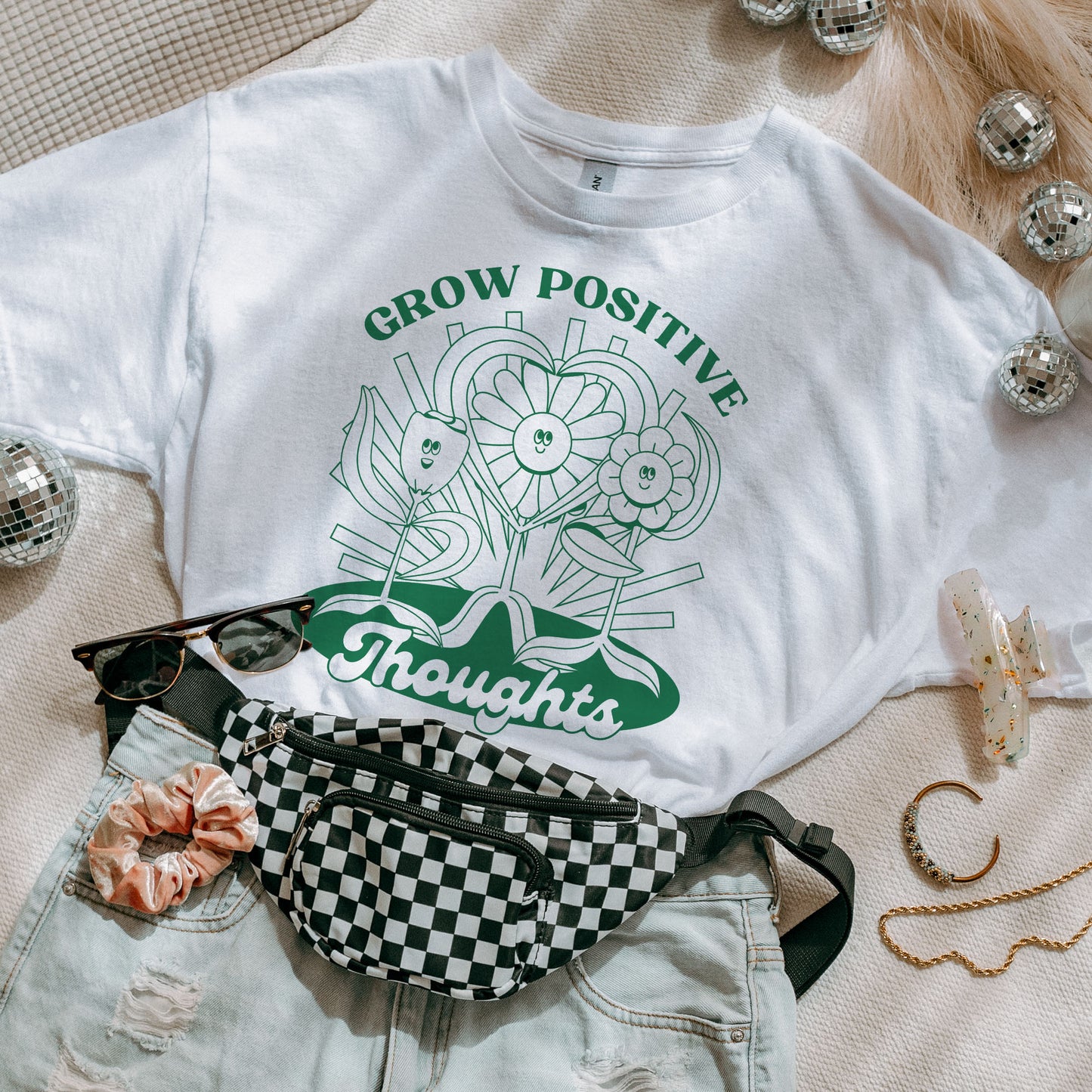 Grow Positive Thoughts | Unisex Tee