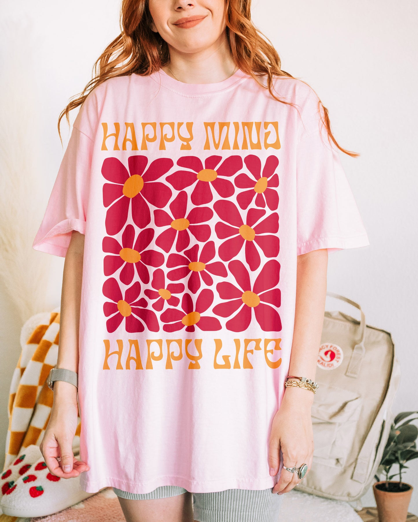 Happy Mind Happy Life | Unisex T-shirt