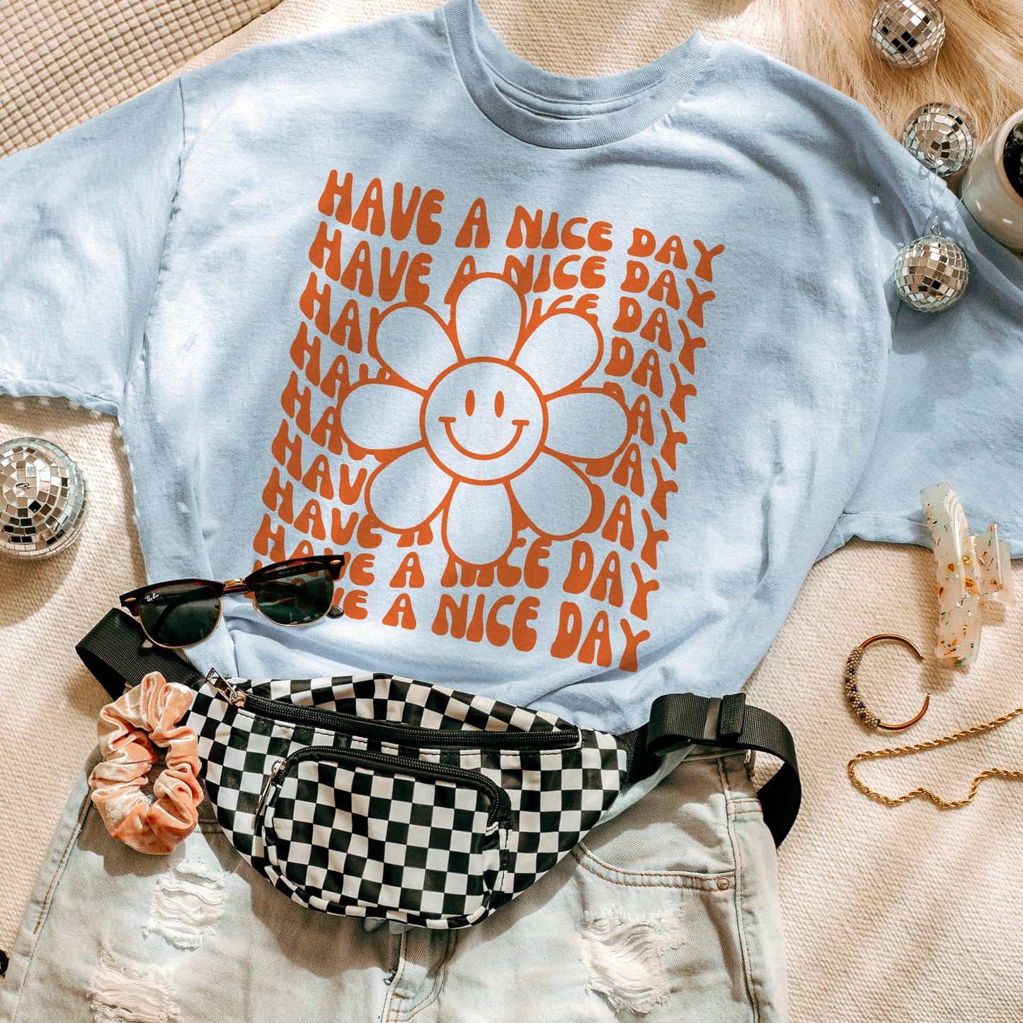 Groovy Have A Nice Day | Unisex Tee