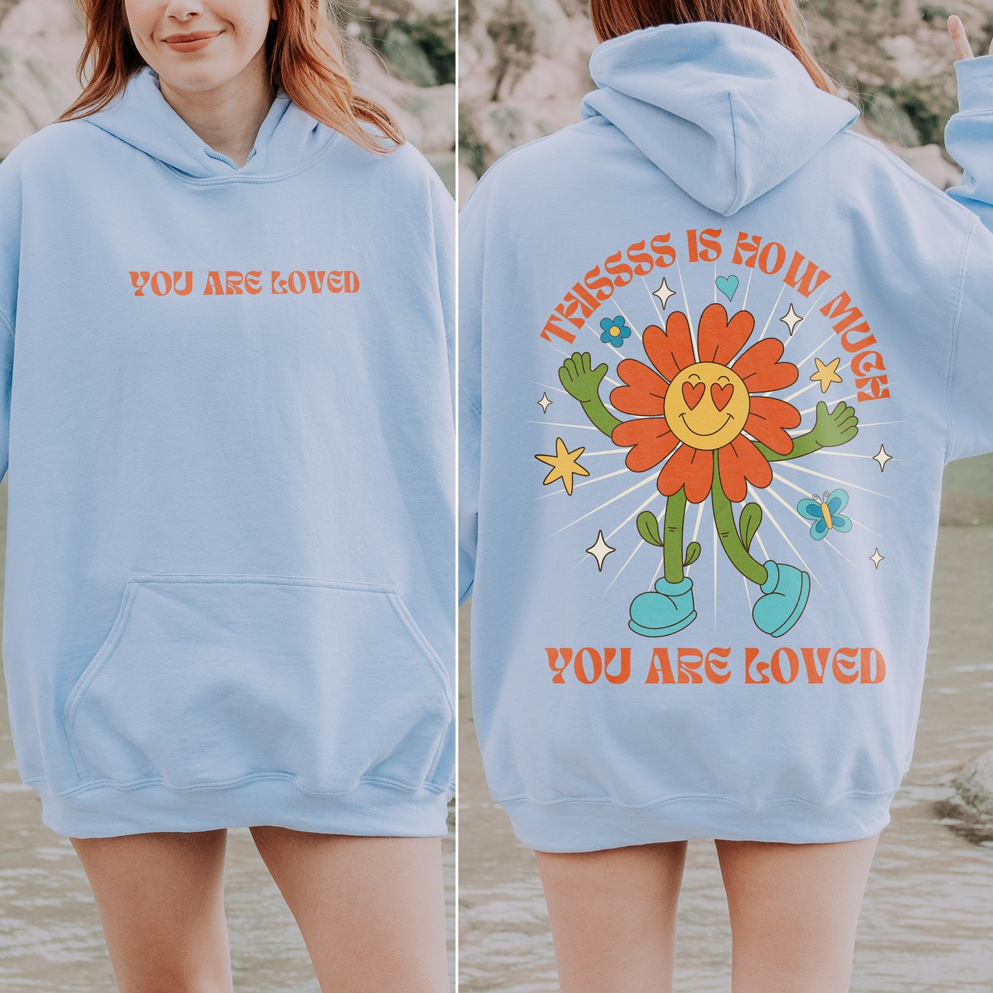 This Is How Much You're Loved | Unisex Hoodie