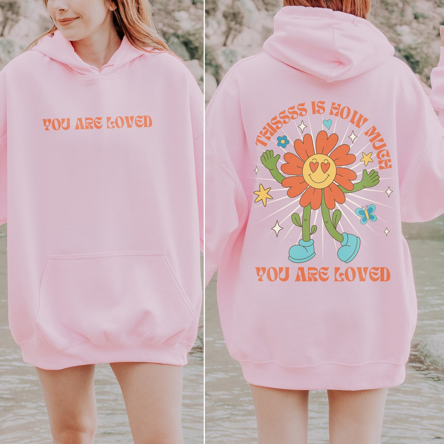 This Is How Much You're Loved | Unisex Hoodie