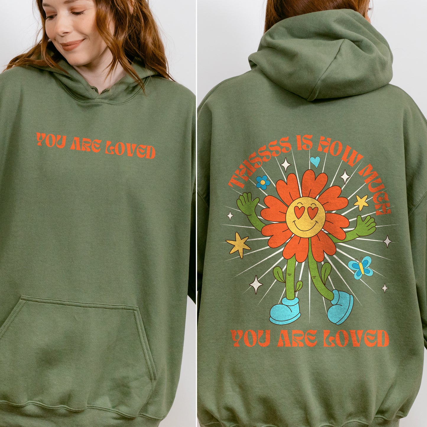 This Is How Much You're Loved | Unisex Hoodie