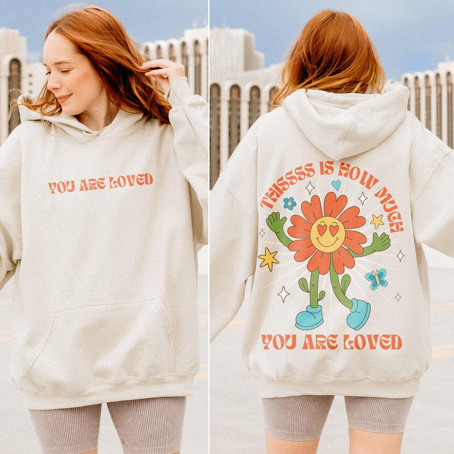 This Is How Much You're Loved | Unisex Hoodie